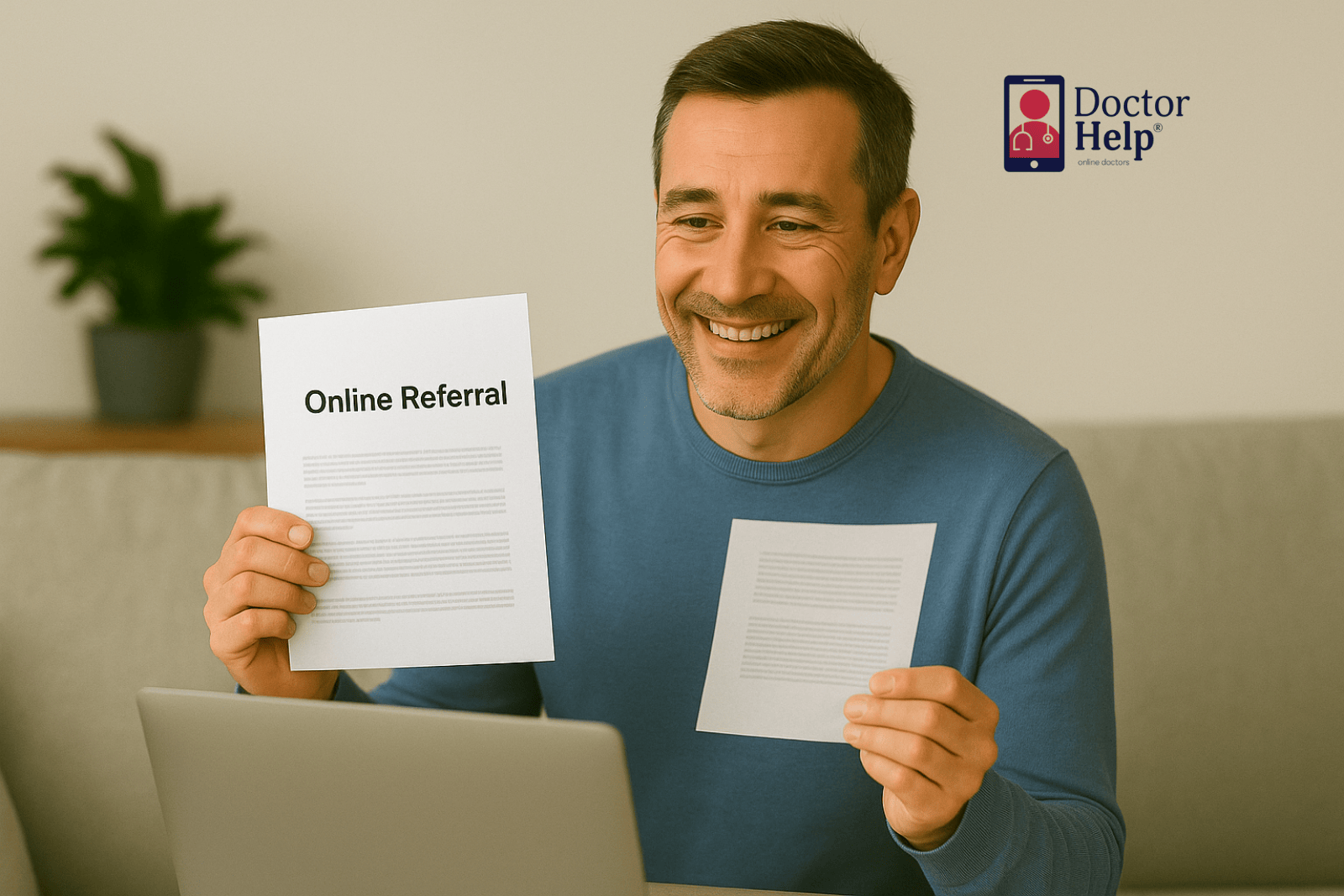 Receive Your Referral Online